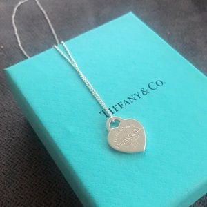 Tiffany and Co. heart necklace 16 inch